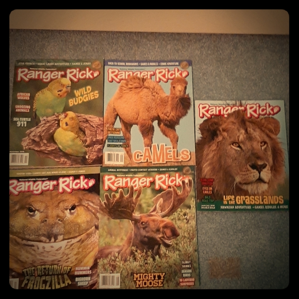Ranger Rick magazines